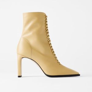 ZARA Laced up boots